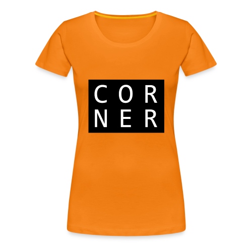 cornerbox - Dame premium T-shirt