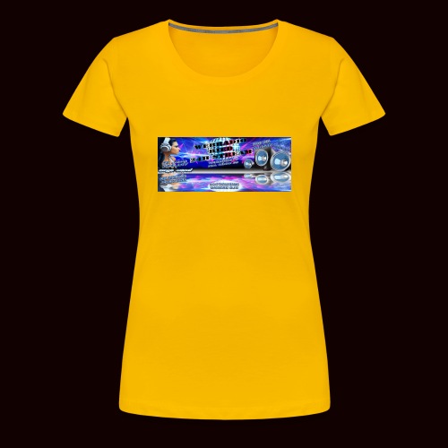 Webradio-Ried Blau - Frauen Premium T-Shirt