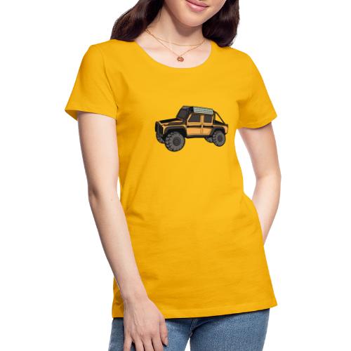 RC Trophy Geländewagen 4x4 im Custom Offroad Style - Frauen Premium T-Shirt