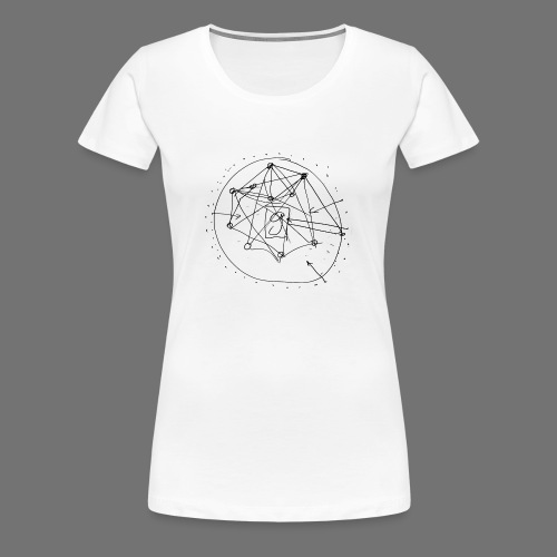SEO strategi No.1 (svart) - Premium-T-shirt dam