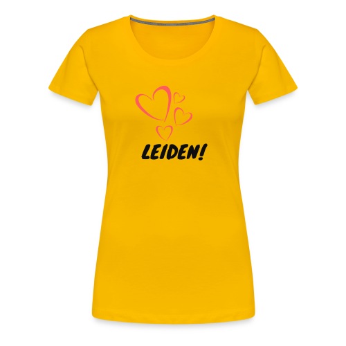 Love Leiden - Vrouwen Premium T-shirt