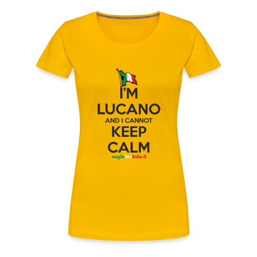 (keep_lucano_new) - Maglietta Premium da donna