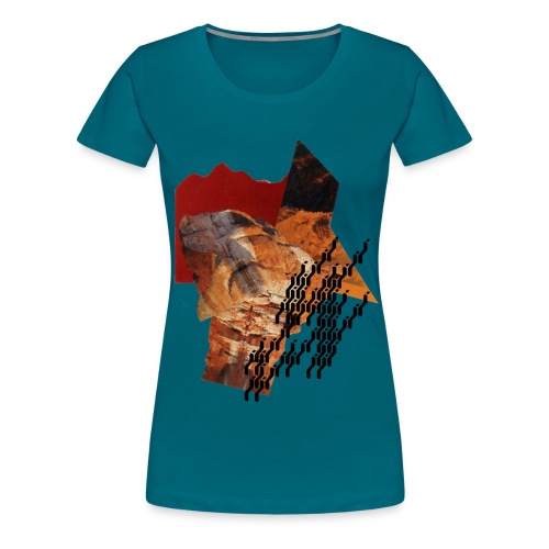 Bergmassiv - Frauen Premium T-Shirt