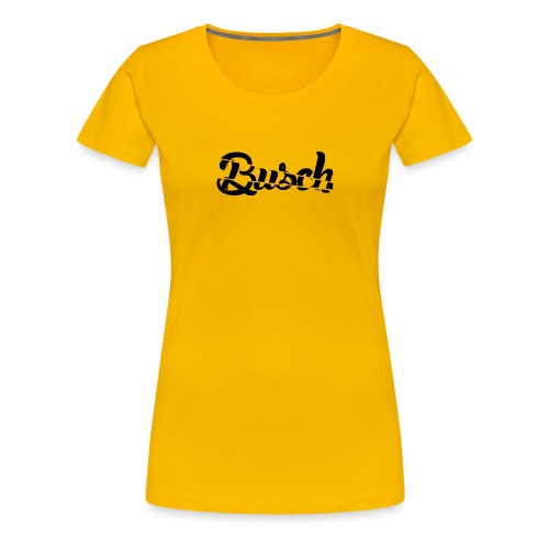 Busch shatter black - Vrouwen Premium T-shirt