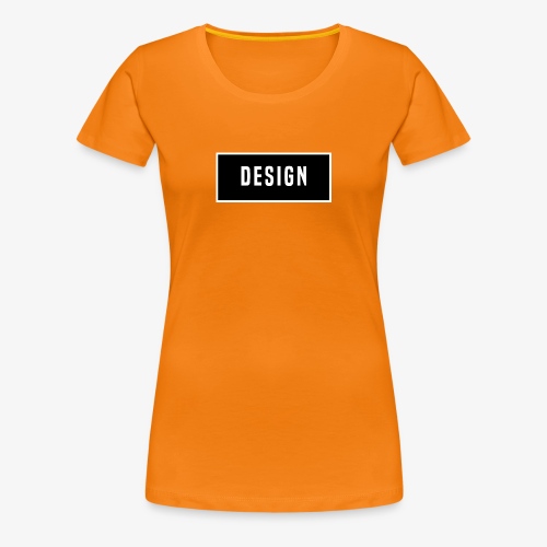 design logo - Vrouwen Premium T-shirt