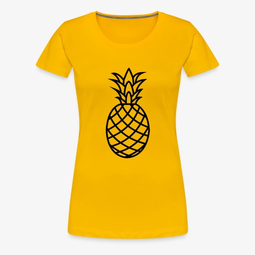 Ananas - Vrouwen Premium T-shirt