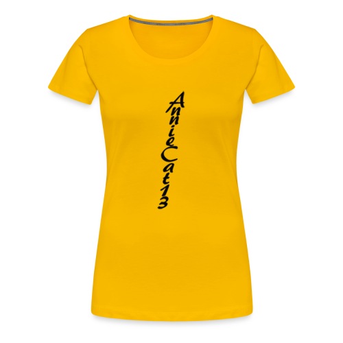 annicat upwards writing copy png - Women's Premium T-Shirt