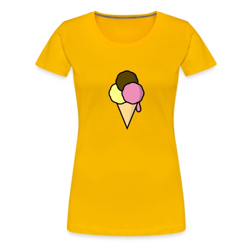 Food: Eis - Frauen Premium T-Shirt
