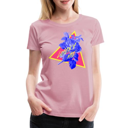 neon flowers - Women's Premium T-Shirt