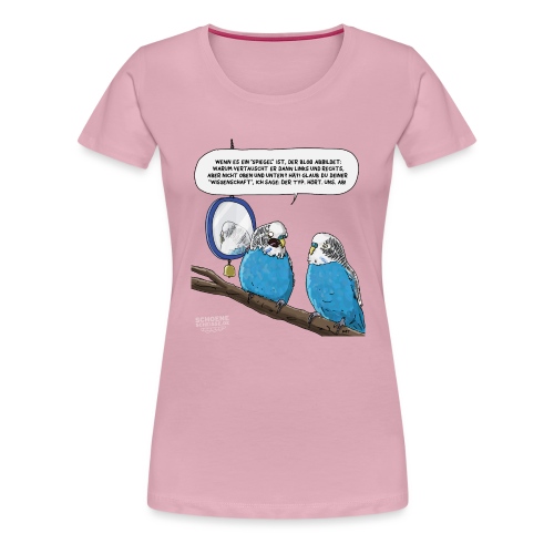 Quantensittich - Frauen Premium T-Shirt