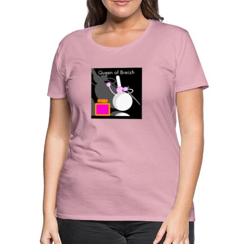 Roze au chant - T-shirt Premium Femme
