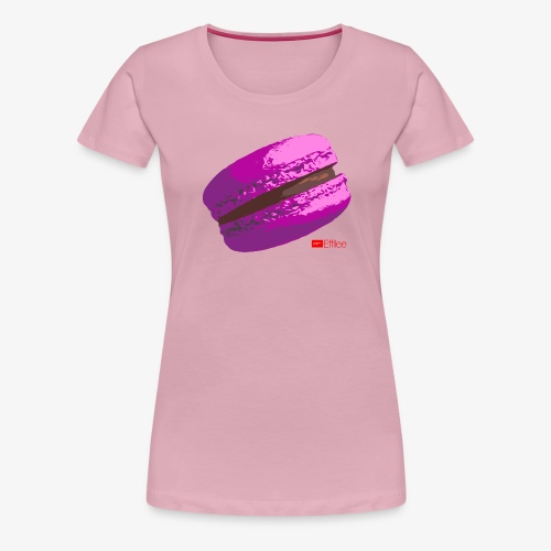 macaron mit logo - Frauen Premium T-Shirt