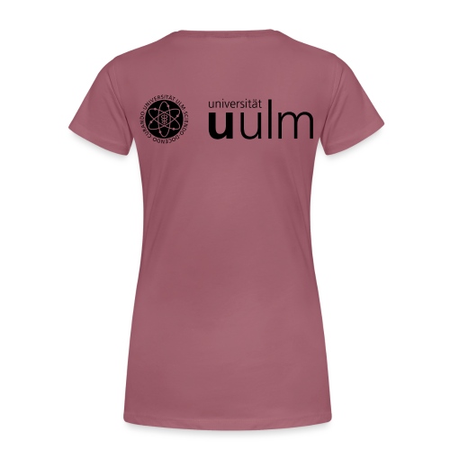 Logo schwarz (Druck nur auf Rücken & Poloshirt) - Frauen Premium T-Shirt