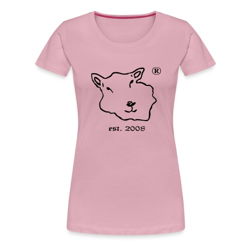 Floer von Foehr est 2008 vector kleiner.ai - Frauen Premium T-Shirt
