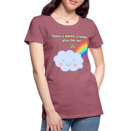 Bubbly! Rainbow - Maglietta Premium da donna