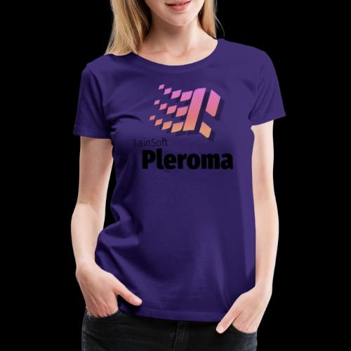 Lainsoft Pleroma (No groups?) Dark ver. - Women's Premium T-Shirt