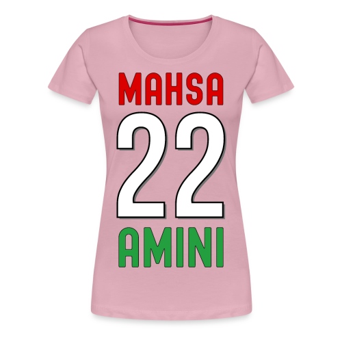 Justice for Mahsa Amini - Naisten premium t-paita