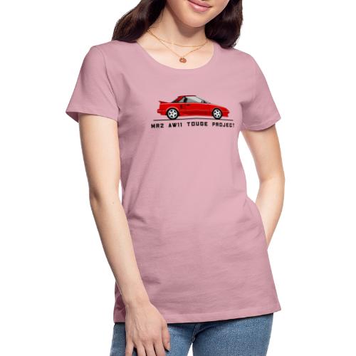 Retro MR2 AW11 Sportscar Red - Frauen Premium T-Shirt