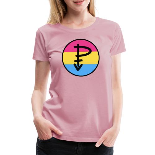 Emblem Pansexuell - Frauen Premium T-Shirt