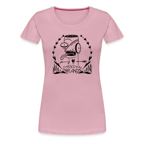 fomo erectus - Vrouwen Premium T-shirt