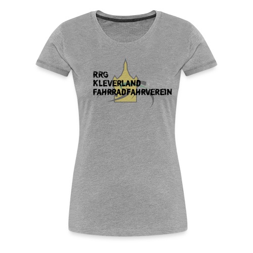 TShirt Wasserzeichen - Frauen Premium T-Shirt