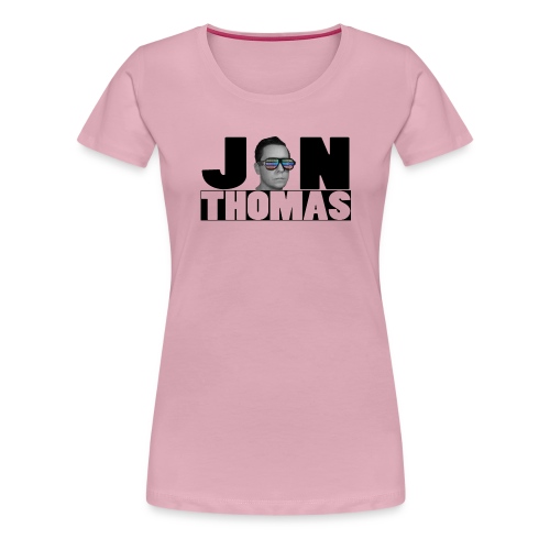 Jon Thomas Logo with Face - Frauen Premium T-Shirt