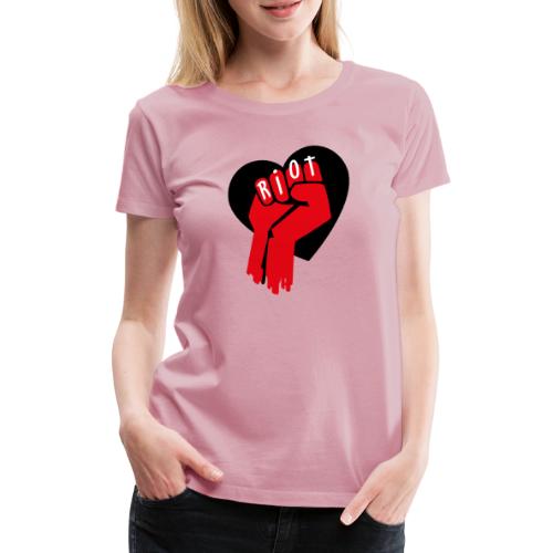 Riot Fist 3 - Frauen Premium T-Shirt