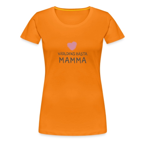 Världens bästa Mamma Toothy - Premium-T-shirt dam