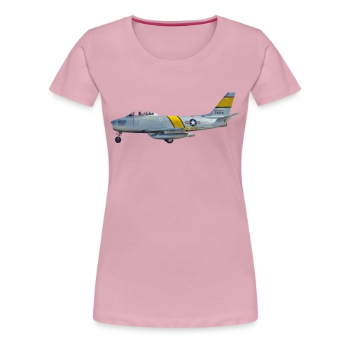 F-86 Sabre - Frauen Premium T-Shirt
