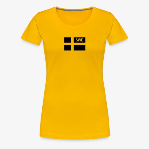 Swedish Tactical flag Sweden - Sverige - SWE - Premium-T-shirt dam