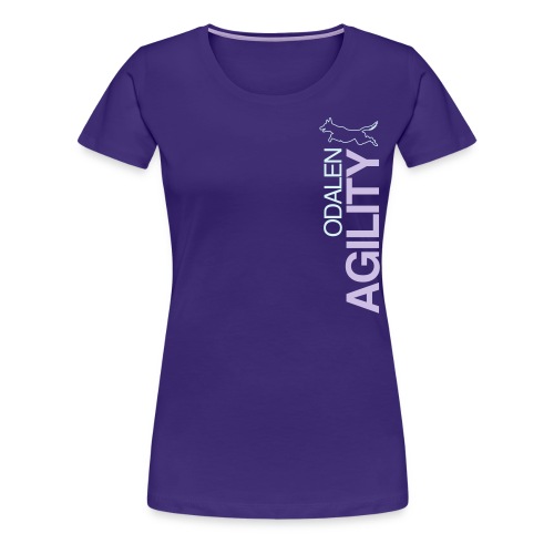 odalen agility blue1 - Women's Premium T-Shirt