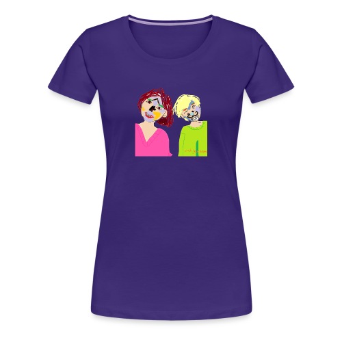 Thomz & Mishz tekening - Vrouwen Premium T-shirt