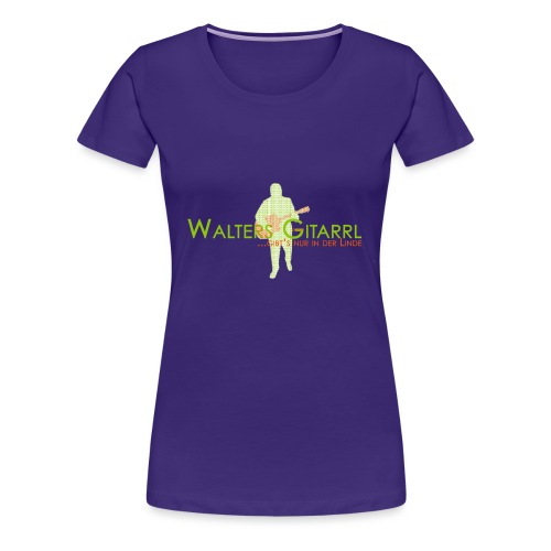 Walters Gitarrl - Frauen Premium T-Shirt