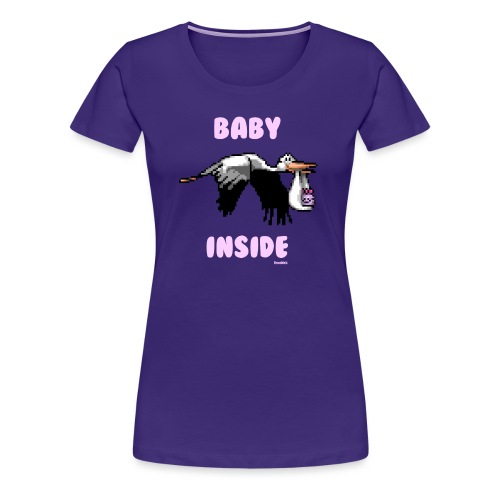 Babyinside - Girl - Frauen Premium T-Shirt
