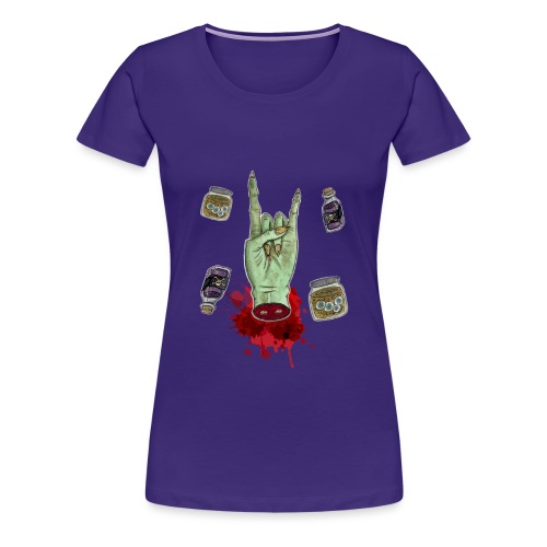 Zombie hand - Camiseta premium mujer