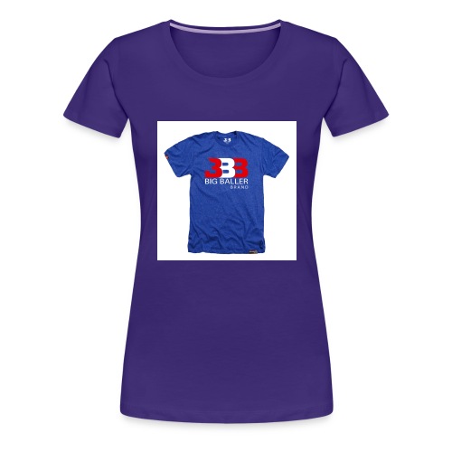 ClassicBBBroyalredwhite 1024x1024 - Vrouwen Premium T-shirt