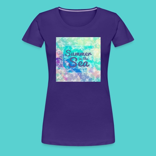 Summer in the Sea - T-shirt Premium Femme