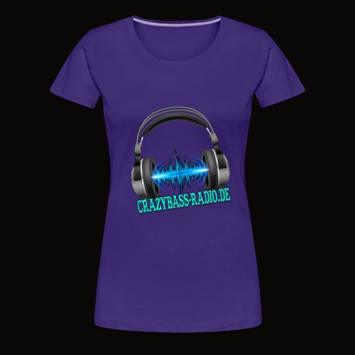 CrazyBass-Radio Fanartikel - Frauen Premium T-Shirt