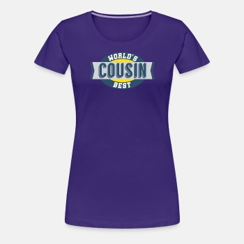 World's Best Cousin - Premium T-shirt for women