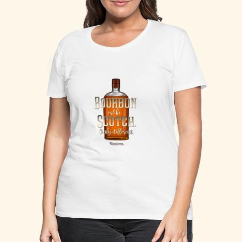 Bourbon Whiskey - Frauen Premium T-Shirt