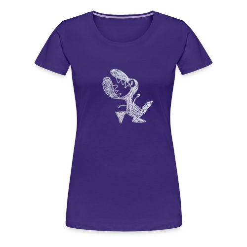 Livid little dragon - Vrouwen Premium T-shirt