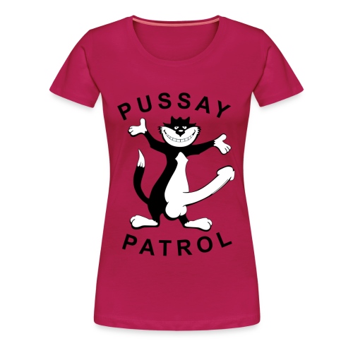 Pussay Patrol from as seen in The Inbetweeners - Women's Premium T-Shirt