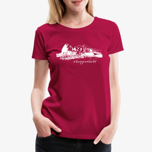 #Bergverliebt - Frauen Premium T-Shirt