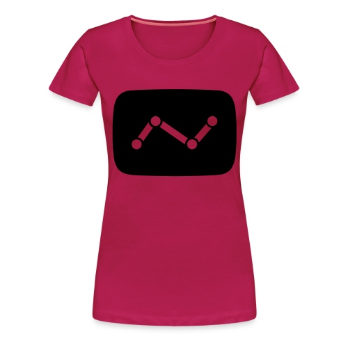 YTCount logo - Vrouwen Premium T-shirt