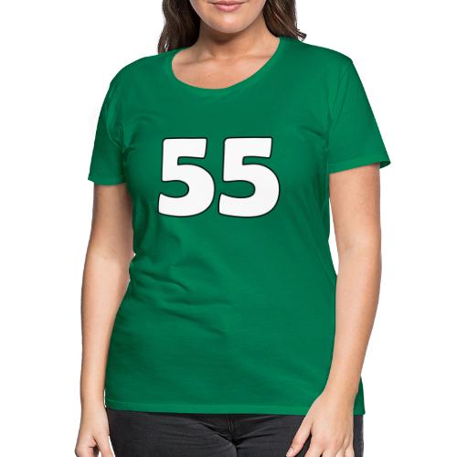 55 - Naisten premium t-paita