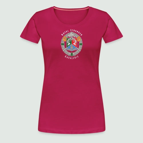 1er REC - 1 REC - Legion - Cavalerie - T-shirt Premium Femme