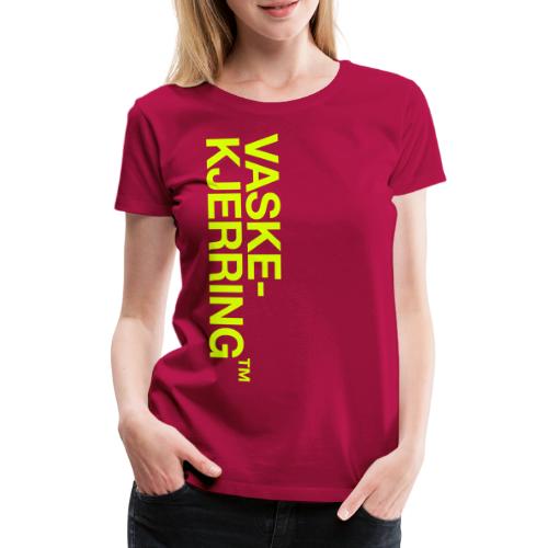 Vaskekjerring™ (fra Det norske plagg) - Premium T-skjorte for kvinner