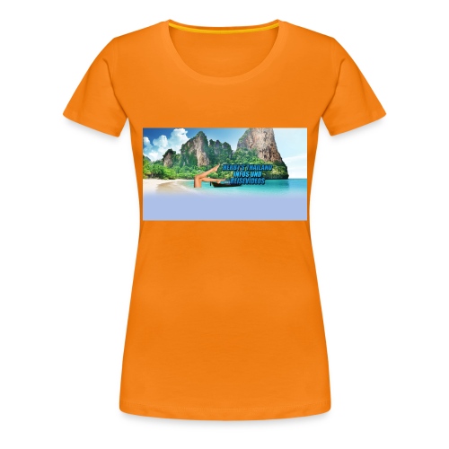 Herby´s Thailand Infos und Reisevideos - Frauen Premium T-Shirt