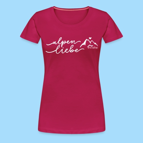 Alpenliebe - Frauen Premium T-Shirt