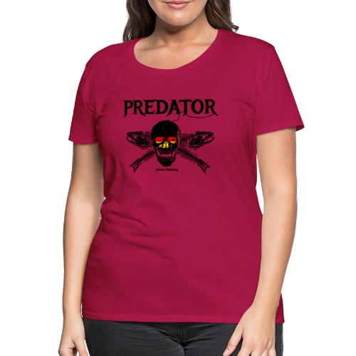 predator fishing / gone fishing - Frauen Premium T-Shirt